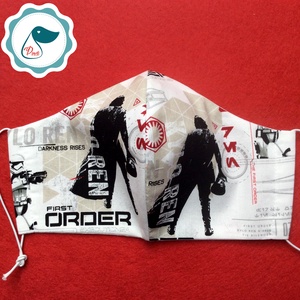 Egyedi szájmaszk - Star Wars - férfi szájmaszk - textil szájmaszk - egészségügyi szájmaszk -  - Meska.hu