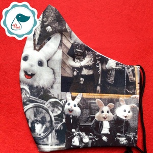 Maszk - egyedi szájmaszk - férfi motoros szájmaszk - textil szájmaszk - egészségügyi szájmaszk -  - Meska.hu