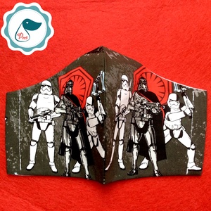 Egyed i- Star wars - szájmaszk - kiskamasz szájmaszk - textil szájmaszk - egészségügyi szájmaszk - mosható szájmaszk -  - Meska.hu