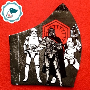 Egyed i- Star wars - szájmaszk - kiskamasz szájmaszk - textil szájmaszk - egészségügyi szájmaszk - mosható szájmaszk -  - Meska.hu