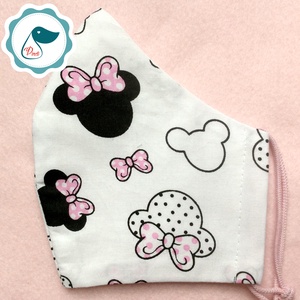 Egyedi maszk -mikiegér mintás gyerek arcmaszk - textil szájmaszk - egészségügyi szájmaszk - gyerek - gyerek - Meska.hu