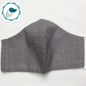 Egyedi szájmaszk - férfi szürke szájmaszk - textil szájmaszk - egészségügyi szájmaszk - férfi & uniszex - férfi & uniszex - Meska.hu