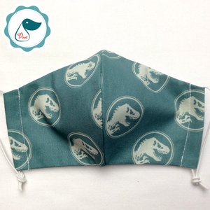 Egyedi Jurassic world mintás arcmaszk - kiskamasz - textil maszk - egészségügyi szájmaszk - mosható szájmaszk - férfi & uniszex - férfi & uniszex - Meska.hu