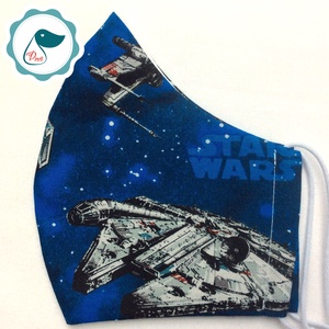 Maszk - star wars - mintás egyedi szájmaszk - férfi szájmaszk - textil szájmaszk - egészségügyi szájmaszk - férfi & uniszex - férfi & uniszex - Meska.hu