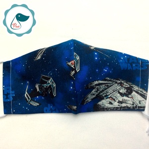 Maszk - star wars - mintás egyedi szájmaszk - férfi szájmaszk - textil szájmaszk - egészségügyi szájmaszk - férfi & uniszex - férfi & uniszex - Meska.hu