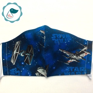 Maszk - star wars - mintás egyedi szájmaszk - férfi szájmaszk - textil szájmaszk - egészségügyi szájmaszk -  - Meska.hu