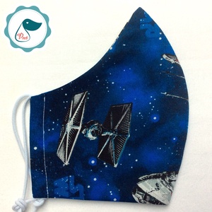 Maszk - star wars - mintás egyedi szájmaszk - férfi szájmaszk - textil szájmaszk - egészségügyi szájmaszk -  - Meska.hu