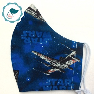 Maszk - star wars - mintás egyedi szájmaszk - férfi szájmaszk - textil szájmaszk - egészségügyi szájmaszk -  - Meska.hu