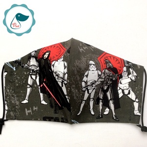 Egyedi star wars mintás - felnőtt női és teenager - textil szájmaszk - egészségügyi szájmaszk - gyerek - gyerek - Meska.hu