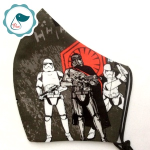 Egyedi star wars mintás - kiskamasz arcmaszk - textil maszk - egészségügyi szájmaszk - mosható szájmaszk - gyerek - gyerek - Meska.hu