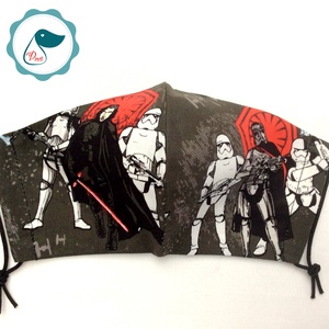 Egyedi star wars mintás - kiskamasz arcmaszk - textil maszk - egészségügyi szájmaszk - mosható szájmaszk - gyerek - gyerek - Meska.hu
