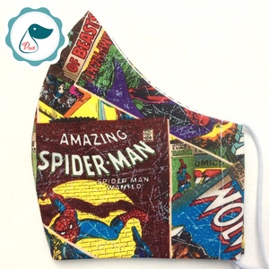 Marvel szuperhősök maszk - mintás egyedi arcmaszk - férfi szájmaszk - textil szájmaszk - egészségügyi szájmaszk - férfi & uniszex - férfi & uniszex - Meska.hu