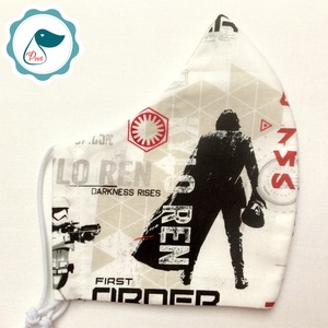 Star wars maszk - mintás egyedi férfi arcmaszk - textil szájmaszk - egészségügyi szájmaszk - férfi & uniszex - férfi & uniszex - Meska.hu