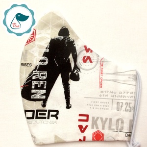 Star wars maszk - mintás egyedi férfi arcmaszk - textil szájmaszk - egészségügyi szájmaszk - férfi & uniszex - férfi & uniszex - Meska.hu