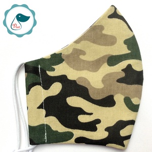 Egyedi terep mintás maszk - kiskamasz arcmaszk - textil szájmaszk - egészségügyi szájmaszk - mosható szájmaszk - gyerek - gyerek - Meska.hu