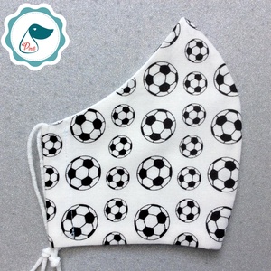 Egyedi- férfi futball labdás maszk - mosható szájmaszk - textil szájmaszk - egészségügyi szájmaszk - férfi & uniszex - férfi & uniszex - Meska.hu
