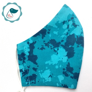 Egyedi mintás női maszk - textil szájmaszk - egészségügyi szájmaszk - női - női - Meska.hu