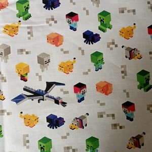 Székpárna - Minecraft mintás gyerek székpárna - iskolai - óvodai ülőpárna - otthon & életmód - babaszoba, gyerekszoba - gyerek díszpárna - Meska.hu