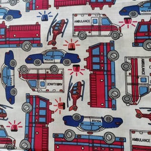 Bélelt Rendőrautó mintás lepedő óvodai fektetőre - tűzoltó mintás derékalj - játék & sport - ovis felszerelés - ovis lepedő - Meska.hu