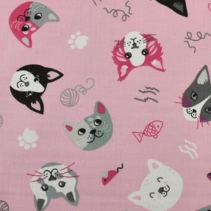 Ovis kezdőcsomag - Ovis ágynemű garnitúra szett cica mintás ovis takaró,párna,oviszs�k,tornazs�k szett - játék & sport - ovis felszerelés - ovis ágynemű - Meska.hu