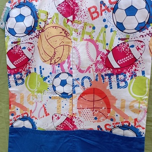 Ovis zsák szett Focilabda mintás - egyedi ovis zsák  - játék & sport - ovis felszerelés - ovis zsák - Meska.hu