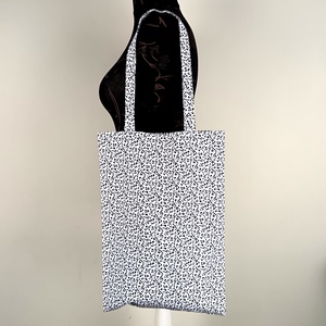 Szatyor - hangjegy mintás textil táska - bevásárló táska  - egyedi bevásárló szatyor - textil szatyor - mosható szatyor - táska & tok - bevásárlás & shopper táska - shopper, textiltáska, szatyor - Meska.hu