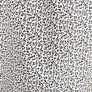 Szatyor - hangjegy mintás textil táska - bevásárló táska  - egyedi bevásárló szatyor - textil szatyor - mosható szatyor - táska & tok - bevásárlás & shopper táska - shopper, textiltáska, szatyor - Meska.hu