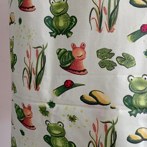 Szatyor - béka mintás textil táska - egyedi bevásárló szatyor - textil szatyor - mosható szatyor - táska & tok - bevásárlás & shopper táska - shopper, textiltáska, szatyor - Meska.hu