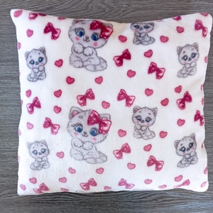 Babysoft puha kispárna cica mintás - Meska.hu