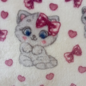 Babysoft puha kispárna cica mintás - játék & sport - ovis felszerelés - ovis ágynemű - Meska.hu