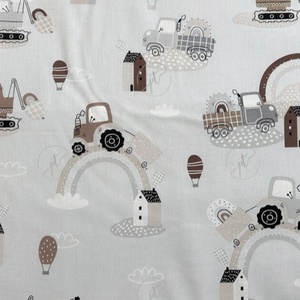 Ovis ágynemű - munkagép,szívárvány mintás ovis takaro és párna szett - Meska.hu