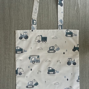  6 részes Egyedi ovis ágynemű - munkagépek mintás ovis takaró  -  párna - derékalj Oviszs�k szett - játék & sport - ovis felszerelés - ovis ágynemű - Meska.hu