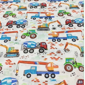 Ovis ágynemű - munkagép mintás ovis takaro és párna szett - Meska.hu