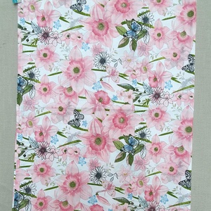 Asztalterítő virág mintás - otthon & életmód - lakástextil - abrosz, terítő - asztalközép terítő - Meska.hu