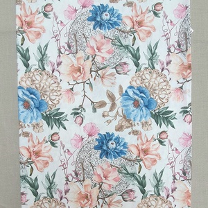 Asztalterítő virág mintás - otthon & életmód - lakástextil - abrosz, terítő - asztalközép terítő - Meska.hu