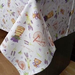 Asztalterítő levendula mintás - Meska.hu