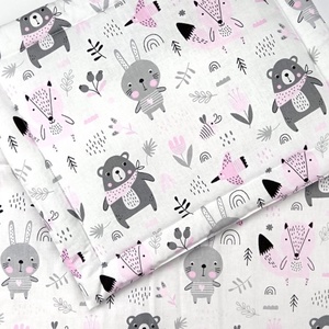 Ovis ágynemű - macis,rókás mintás ovis takaro és párna szett - Meska.hu