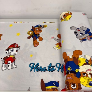 Ovis zsák szett Mancsőrjárat mintás  - egyedi ovis textilek  - Meska.hu