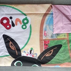 Ovis ágynemű garnitúra szett Bing nyuszi mintás ovis takaró és párna szett - Meska.hu