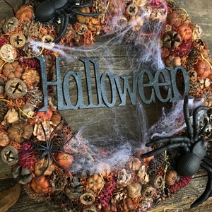 Halloween kopogtató - otthon & életmód - dekoráció - ajtó- és ablak dekoráció - ajtódísz & kopogtató - Meska.hu