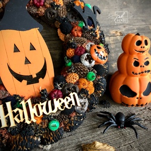 Halloween kopogtató - Meska.hu