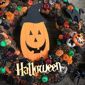 Halloween kopogtató - halloweeni ajtódíszek és ablakdíszek - halloweeni ajtódíszek és ablakdíszek - Meska.hu