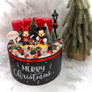 Mickey és Minnie adventi box  - Meska.hu