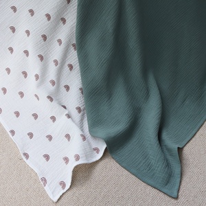 Olive Green Bunny Rainbow Box - Baba ajándékdoboz / Babaváró ajándék / Babalátogató ajándék - baba - mama - babalátogató ajándékcsomag - Meska.hu