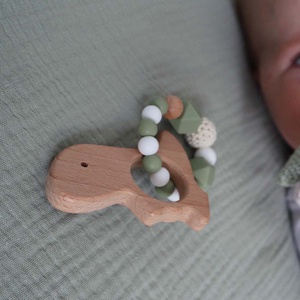 Olive Green Bunny Selection Box - Baba ajándékdoboz / Babaváró ajándék / Babalátogató ajándék - baba - mama - babalátogató ajándékcsomag - Meska.hu