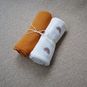 Yellow - Rainbow babakendő csomag (2db) - baba - mama - baba ágynemű - babatakaró, gyerek pléd - Meska.hu