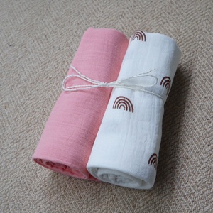 Pink - Rainbow babakendő csomag (2db) - baba - mama - baba ágynemű - babatakaró, gyerek pléd - Meska.hu