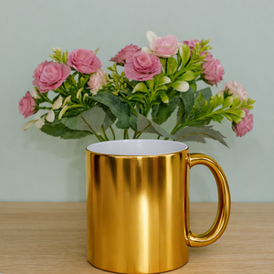 Metál rózsaszín bögre - otthon & életmód - konyhafelszerelés, tálalás - tálalás - bögre & csésze - Meska.hu