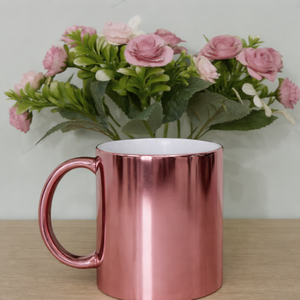 Metál rózsaszín bögre - otthon & életmód - konyhafelszerelés, tálalás - tálalás - bögre & csésze - Meska.hu