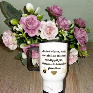 Utazó bögre , Otthon & Életmód, Konyhafelszerelés, tálalás, Tálalás, Bögre & Csésze, Fotó, grafika, rajz, illusztráció, MESKA